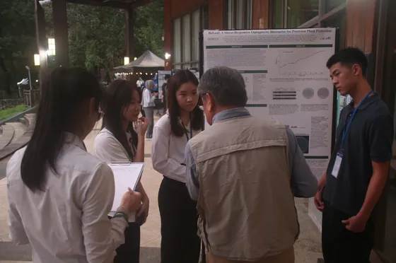 Attending the NCHU Symposium where we received feedback such as developing a deeper understanding of our experimental data and the ACCD mechanism.