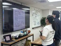 Over the handwritten notes