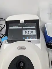 The BioDrop reference reading