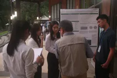 The poster session at NCHU